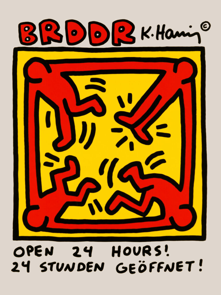 BRDDR Open 24 Hours! ©Keith Haring Foundation